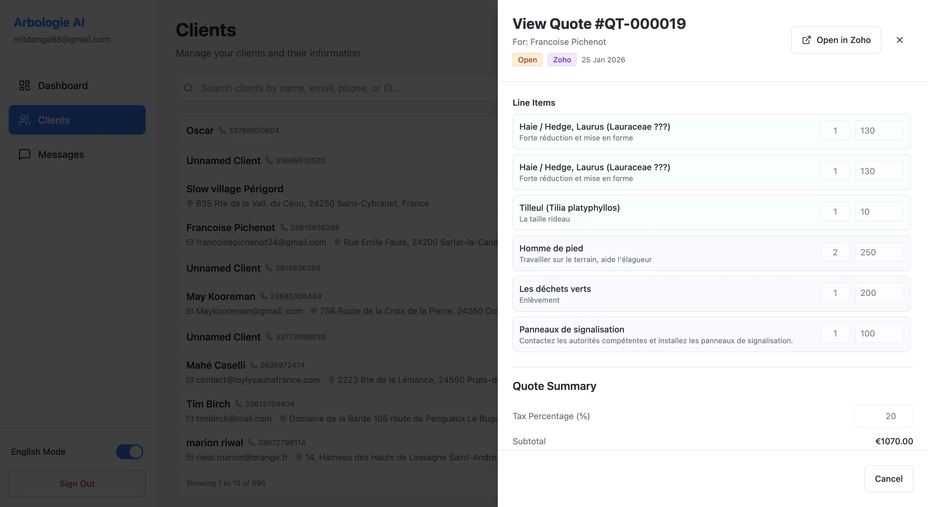 Arbologie AI Agent - Image 3